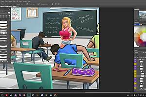 Join Darkcookie in Summertime Saga gameplay on Picarto!