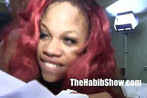 Snicka Thicke Screams During Intense Gangbang in Ghetto Hood Amateur Scene!