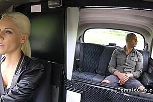 Bulgarian Tourist Fucks Big-Titted Cab Driver Publicly!