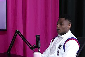 Blonde Bisexual in Sheer Lingerie Seduces Group with Will Mastro