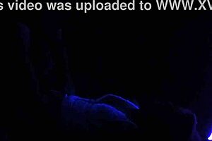 carrie b engages in blacklight sex showcasing small tits and fetish desires