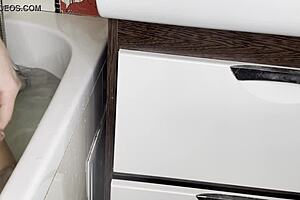 Supermdick33 Masturbates In Bathroom