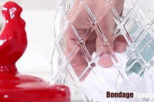 Kenzie Reeves endures rough bondage sex with handcuffs and domination, her swollen pussy aching from intense bdsm play