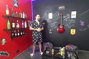 I creampied Rosinha's tight ass in doggystyle.