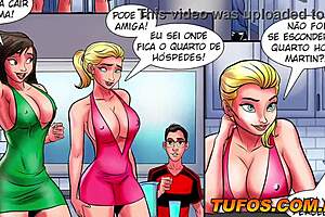 The nerd says, I fucked the milf in the bathroom