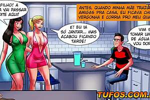 The nerd says, I fucked the milf in the bathroom