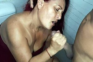 My horny stepmom always craves my cock 😏