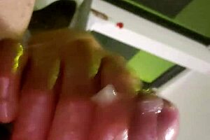 watch this guy shoot rich jets of hot cum during intense solo masturbation