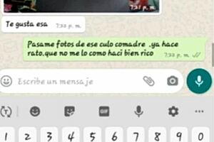 Hot video call with my latina milf whore, big tits and ass 😏