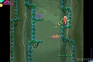 i'm horny milf getting ass creampied in hentai game part 5