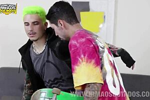 gave my ass to the hot skater, intriguing tattooed brazilian with big ass