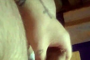 Watch him wank his cock to a massive cum explosion