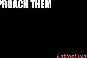 Latino Men Suck and Fuck for Cash in Public POV