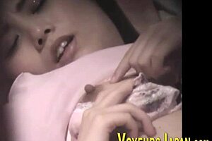 this solo japanese babe gets spied on while outdoors, feeling exposed