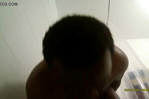 Intense shower masturbation until I cum.