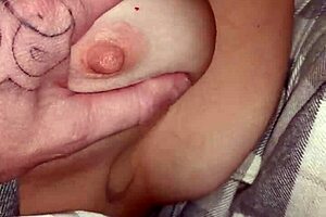 Stepsister Gets Throat and Tit Fuck