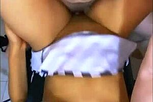 shy latina student keeps tight pussy for stepfather's praise