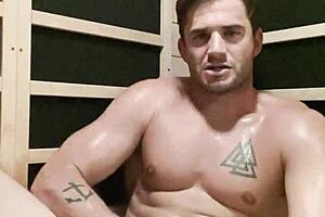 steamy sauna solo play gets intriguing