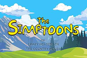 what's the craziest holiday adventure in the country house with simptoons