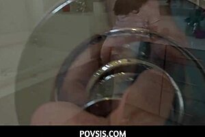 Rough Hardcore Taboo Stepsister Fuck With Angel Gostosa In POV.