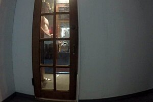 Gigi Breeze Glory Hole Rear Blowjob