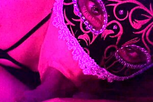 Redfantasies freebies threw on black net outfit