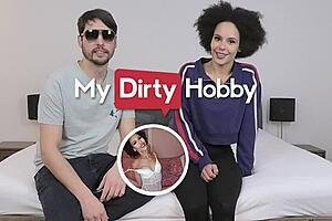 Mydirtyhobby first date ends with huge facial on small tits