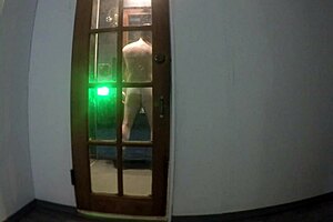 Gigi Breeze Glory Hole Rear Blowjob