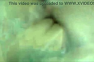 Horny latina teen masturbates in pov, fingering tattooed ass before assfucking