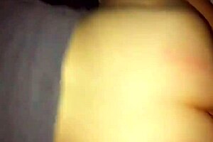 Amateur Couple on Tinder Date, BBW Rides Big White Monster Cock in Homemade Video