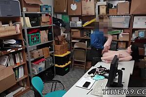 Female Cop’s First Time Busting Emo Crossdressing Teen Suspect Caught Red-Handed in Hardcore Action.