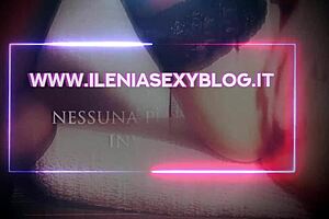 italian mistress lelysir delle dee dominates with jerk off instructions