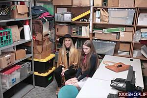 cute shoplifter gets fucked in front of her?