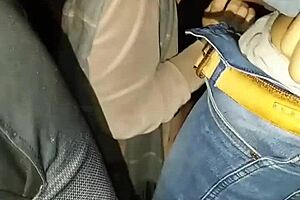 bella gets bent over in doggystyle for old cuckold