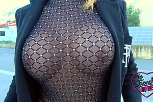 soraya with big tits loves showing off in lingerie