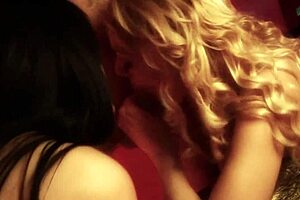 big booty brunette in heels licks pussy doggystyle with ass to mouth