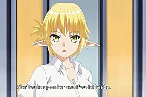 In this hentai, enjo kouhai engages in deepthroat and missionary with shaved pussy