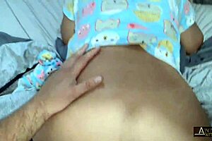 my sexy novia hurts from homemade anal with creampie