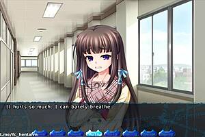 Inyochu part 37: Sui route where she gets fucked and creampied in big tits scene