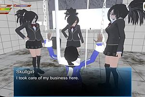 i'm the lezdom mistress humilating my slave...