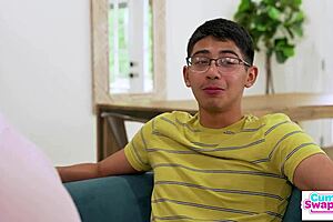 Stepsis Shows Off Her Trimmed Pussy Up Close