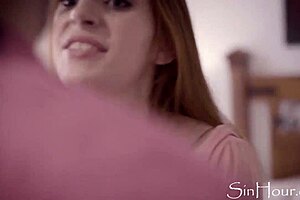 This episode of Maya Kendrick’s playing the role of a sexually liberated woman comes through during her family vacation that she has with her neighbor