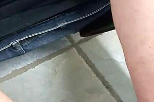 Public Bathroom Masturbation In Outdoor Setting