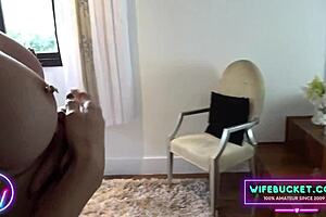 Wow, Wife's Wet Pussy Groped And Fucked On Floor!