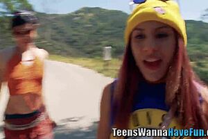 Teen Amateurs At Party Receive Intense Blowjobs, Handjobs, And Cumshots In High Definition POV Reality