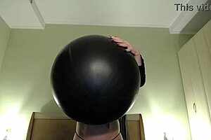 Big Balloon Pop With Long Nails