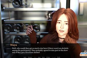 i'm watchin ep2 with cute maya suckin my monster cock