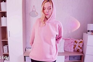 Step Sister's Ass Leashed For Walk, Fucked Before Going