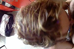 French milf craves sucking hard cock with passion