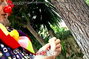 Trailer: the clown's big dick in hardcore assfucking with double penetration and deepthroat